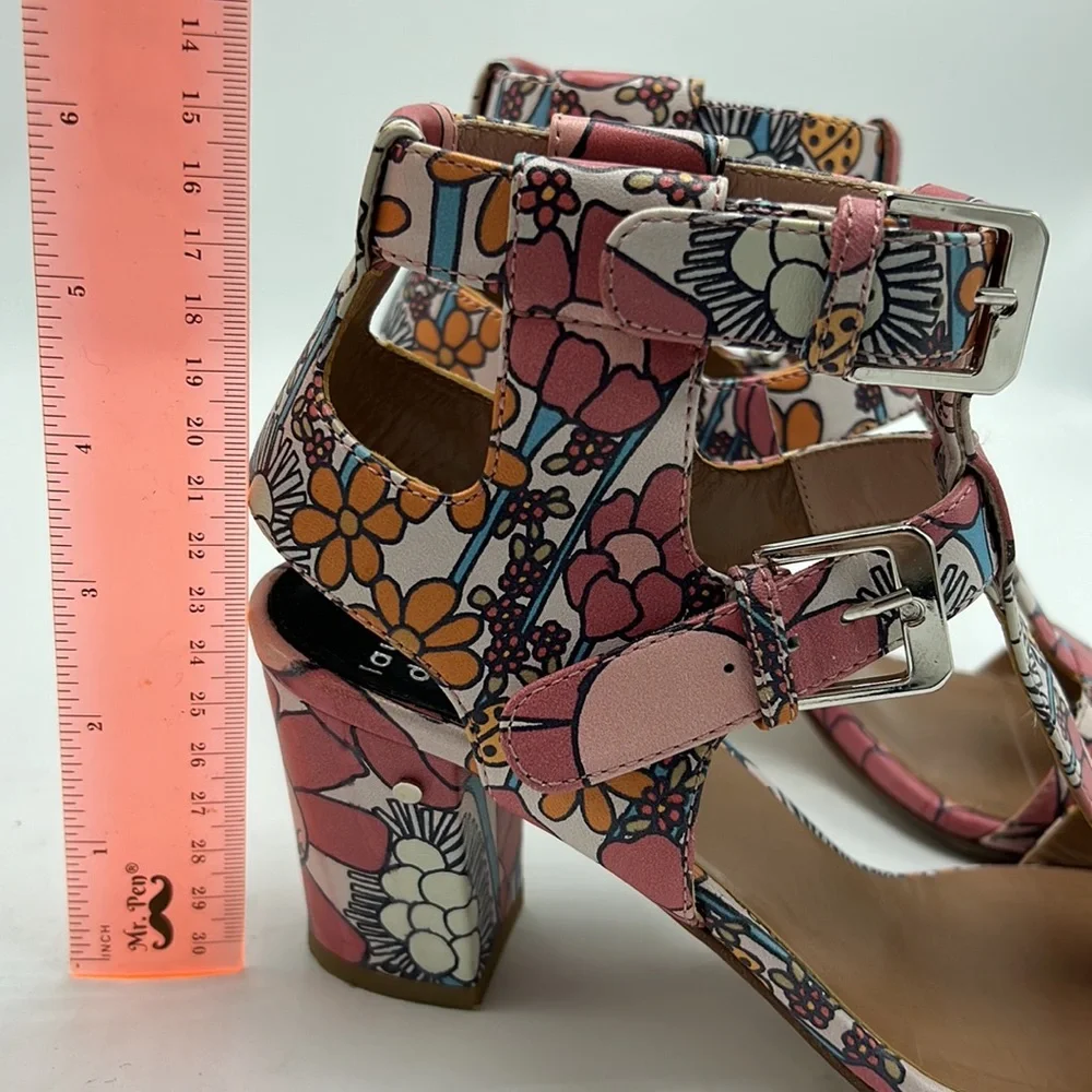 Laurence Dacade Floral Multicolor Heels - Picture 7 of 7